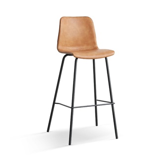 【hoi! 好好生活】hoi! 源氏木語芬蘭鐵藝吧檯高腳椅 Y12S01-棕色/DIY商品