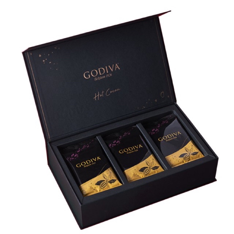 GODIVA 可可粉 禮盒 十入組 附GODIVA提袋 情人節 禮物