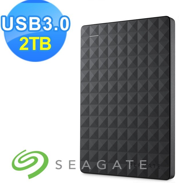 Seagate】新黑鑽 2TB USB3.0 2.5吋行動硬碟