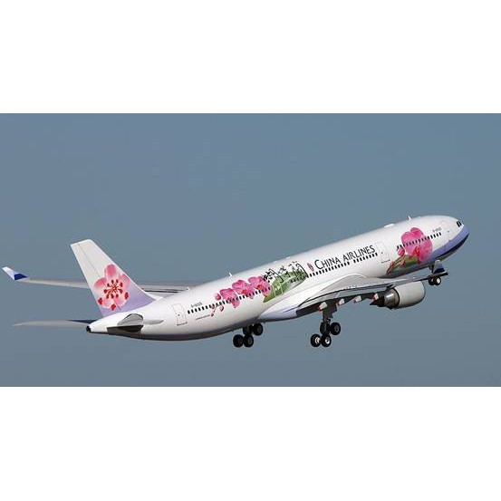 ~小小牛瑪奇朵~CAL中華航空CHINA AIRLINES 華航充氣飛機氣球有水果機與蘭花機兩款可挑選