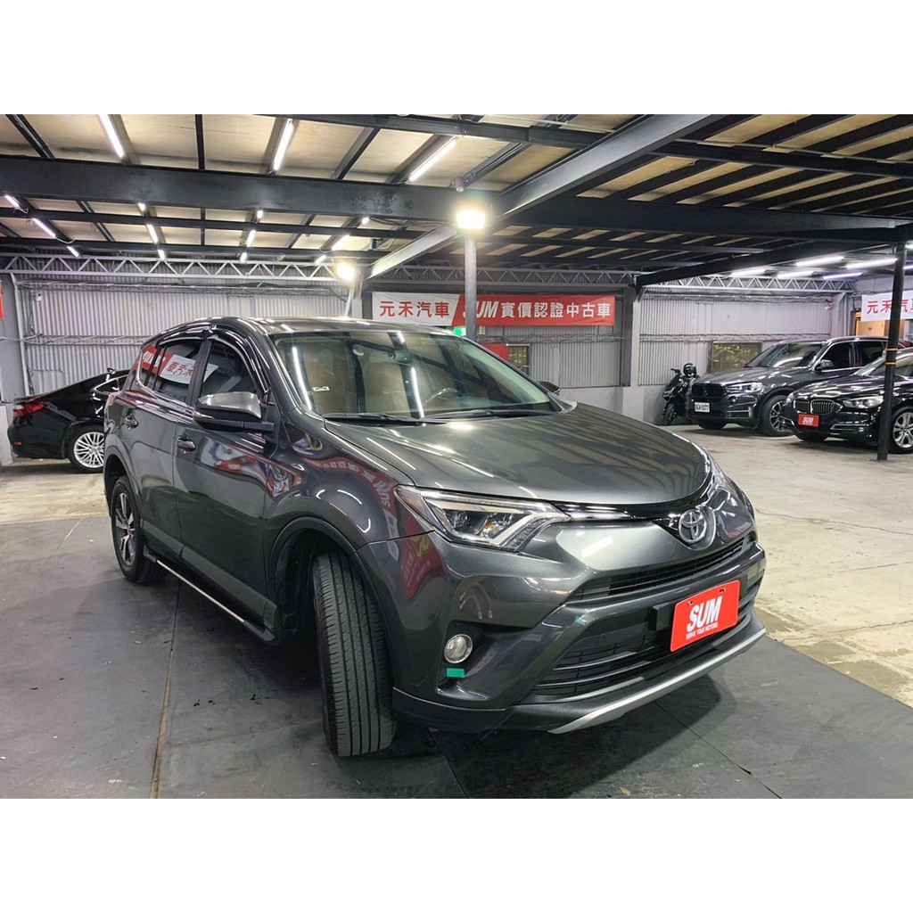 正2018年式 Toyota RAV4 2.0 豪華版 雲河灰！