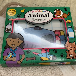 Let’s pretend Animal Rescue動物救援 拼圖故事書