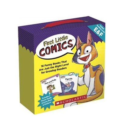First Little Comics Parent Pack Levels E & F: 16 Funny Books that are Just the Right Level for Growing Readers (16冊合售)