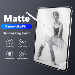 Ipad 的紙質螢幕保護膜磨砂 PET 繪畫書寫