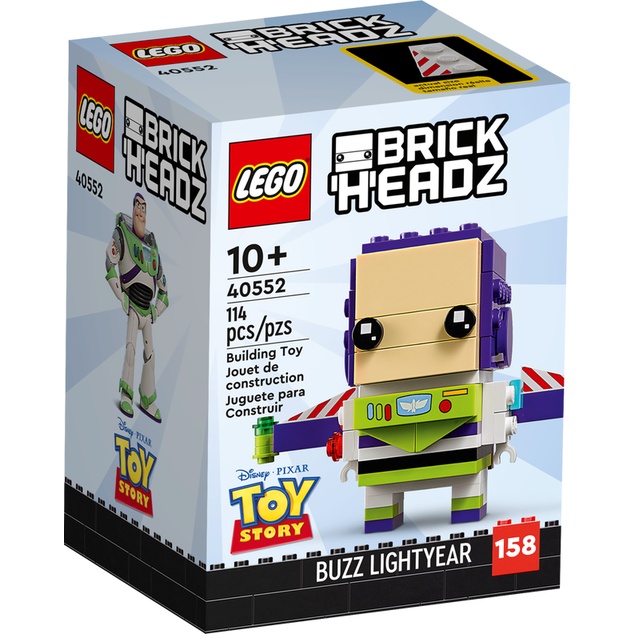 【台中翔智積木】LEGO 樂高 BrickHeadz 40552 巴斯 Buzz Lightyear