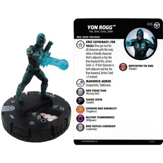 Yon Rogg #006 Captain Marvel Movie Gravity Feed Marvel Heroc