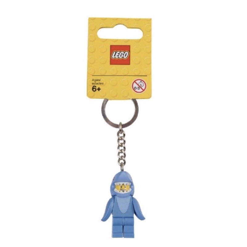 全新 樂高 LEGO 鯊魚人 鑰匙圈 鎖匙圈 吊飾