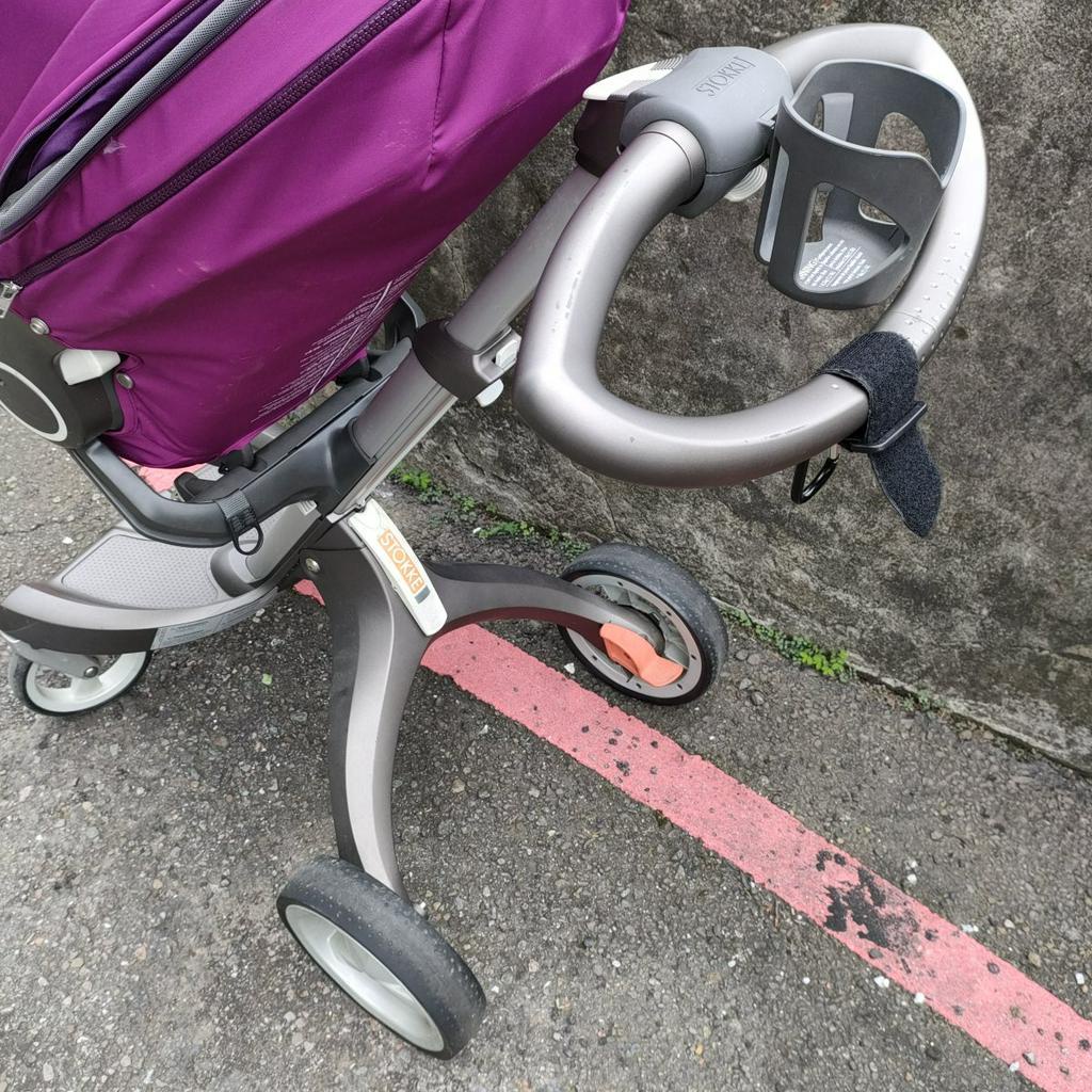 STOKKE 推車 紫色