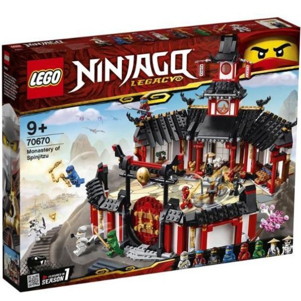 樂高 LEGO 70670 Ninjago 旋風忍者系列 旋風忍術修道院 全新未拆