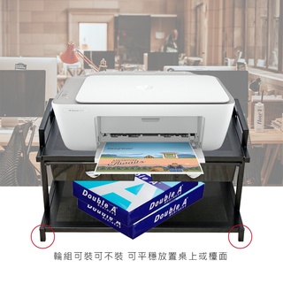 【居家cheaper】多功能兩用 雙抽電器收納車(烤箱架/印表機架/辦公室推車/電器架/檔案推車/工具推車/微波爐架)