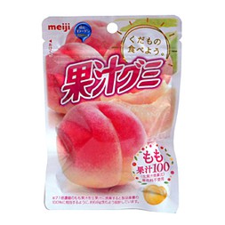 明治meiji 果汁QQ軟糖(水蜜桃期間限定)(草莓)(奇異果期間限定)(蘋果泥期間限定)
