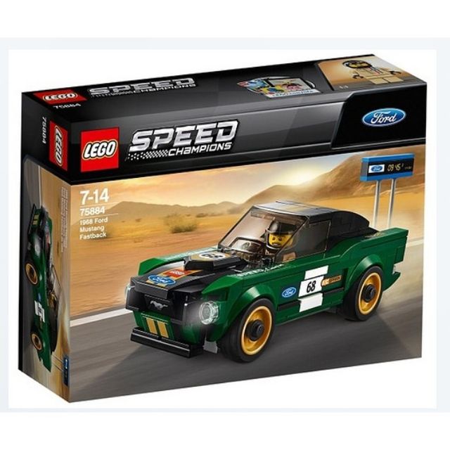 2018年樂高SPEED 賽車系列 LEGO 75884 Ford Mustang Fastback