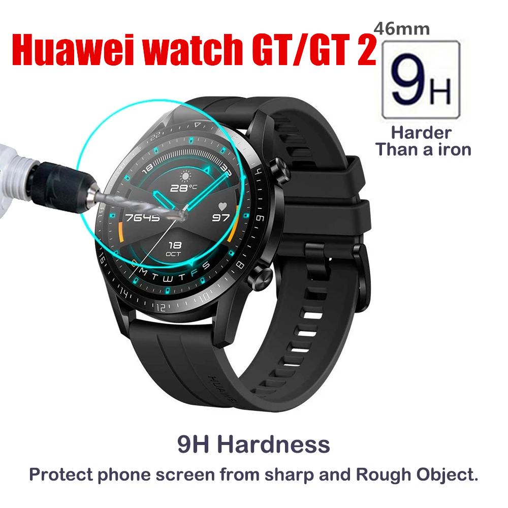 華為智能手錶 GT 4 GT4 46mm 41mm GT2 Pro 2e 保護膜鋼化玻璃屏幕保護膜