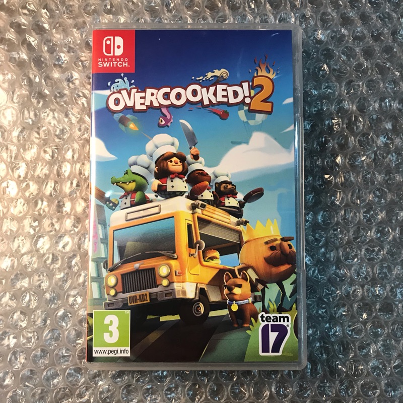 現貨二手～煮過頭 2 Overcooked 2 中文版 地獄廚房 Nintendo Switch 遊戲