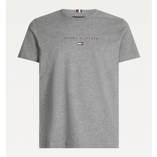 Tommy Hilfiger 中灰色中央旗幟標誌 T恤 T-shirt 顏色：灰色