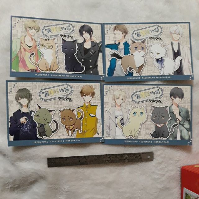 月歌tsukiuta 池袋月貓物語 明信片組 睦月始 霜月隼 蝦皮購物