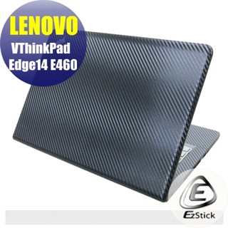 Lenovo ThinkPad EDGE 14 E460 Carbon黑色立體紋機身貼 (含上蓋、鍵盤週圍)