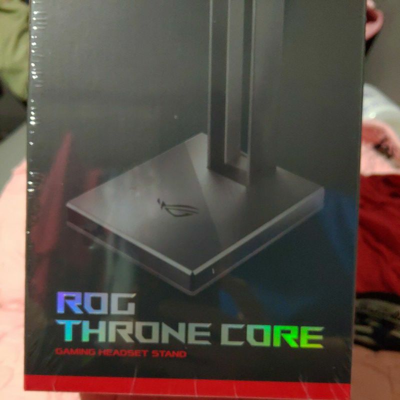 rog throne core耳機架