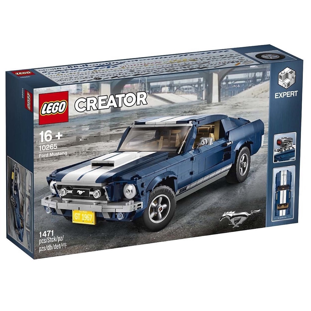 LEGO 10265 福特野馬 創意系列【必買站】樂高盒組