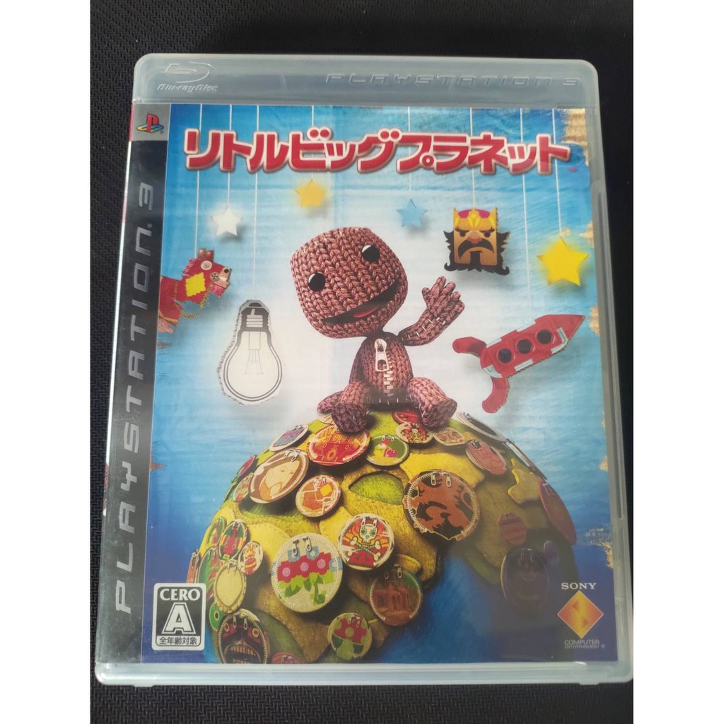 PS3  小小大星球 Little big plant 日文 遊戲片 保存很好 買到賺到 超好玩的   必帶回 7