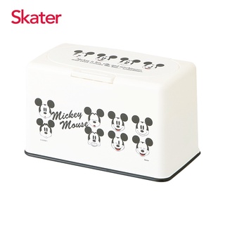 Skater 成人口罩收納盒 迪士尼系列 米奇Mickey(白色) (日貨) 墊腳石購物網