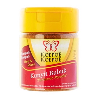 印尼🇮🇩Koepoe Koepoe Kunyit 薑黃粉 25g 黃薑粉 黃薑 調味粉