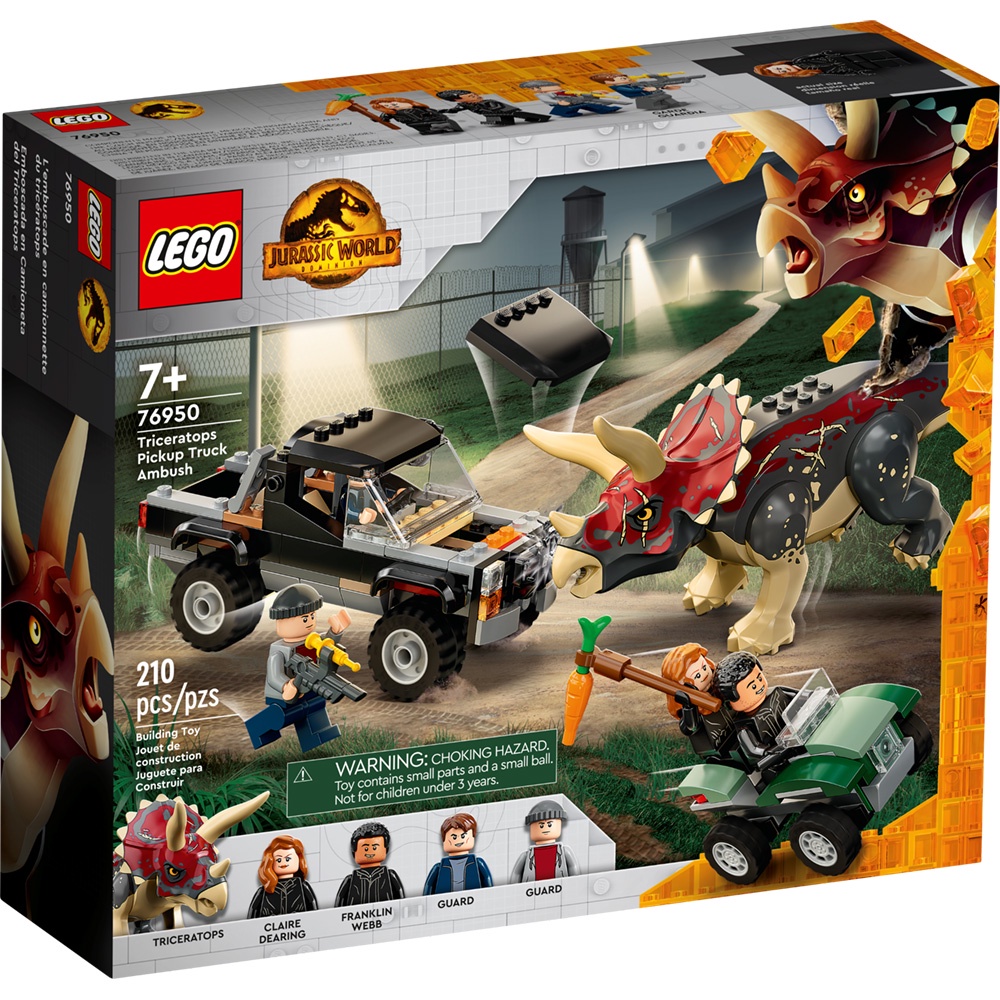 LEGO樂高 LT76950三角龍皮卡車伏擊 2022_侏儸紀世界