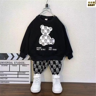 熱銷款套裝組合 男童套裝 長袖 單件/套裝 男童套裝 新款 韓版寶寶衣服兒童春秋 兩件套