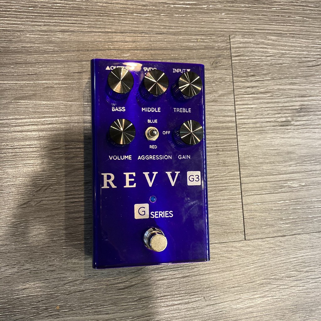 REVV G3 Distortion / Overdrive 電吉他 效果器  公司貨 【宛伶樂器】