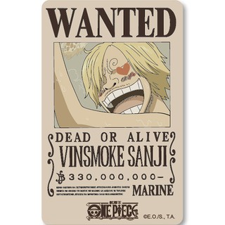【7-11 icash2.0】航海王 懸賞圖 最紳士的廚師 香吉士 海賊王 one piece 愛金卡 icash