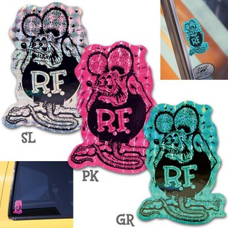 RAT FINK 老鼠芬克 RDF043 PRISM DECEL 菱鏡反光 防水 貼紙 車貼 安全帽貼 (1入)