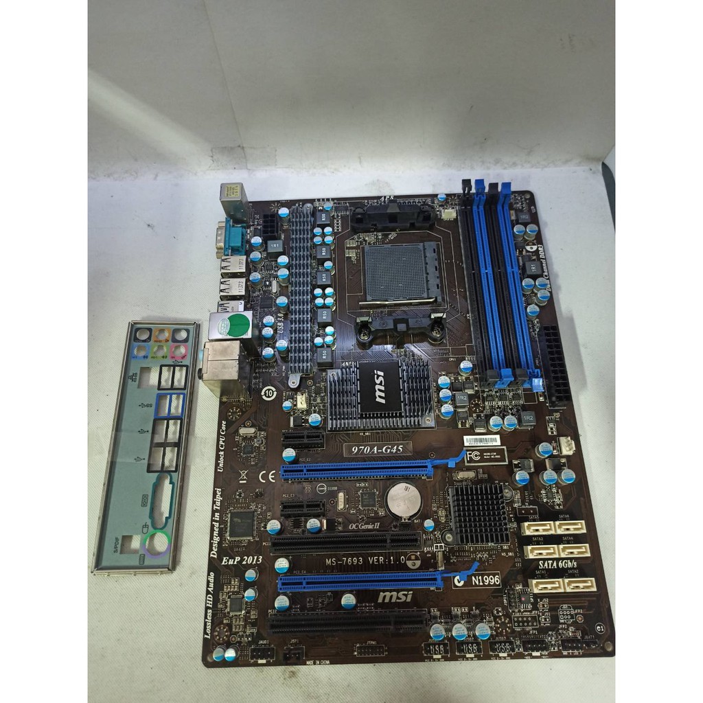 1@微星MSI 970A-G45 AMD 970晶片/DDR3/全固態/支援FX/ATX/AM3 主機板&lt;阿旺電腦零組件