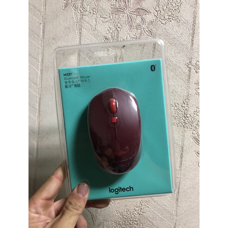 【全新】羅技 M337無線滑鼠（紅）