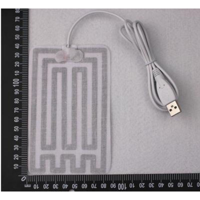 USB 發熱片 電熱片 8*13.5cm 5v 暖手寶 暖腳 護宮 保暖用品 寒流來 冬天保暖