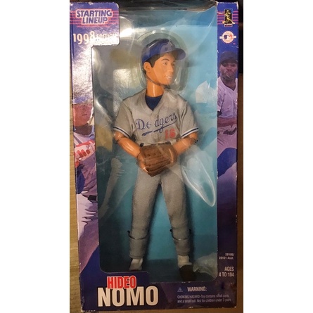 {克拉克玩具｝絕版 野茂英雄 HIDEO NOMO 棒球運動員 1/6 可動 12吋 人偶 公仔 登上大聯盟的日本籍選手