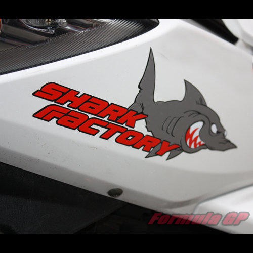 [Formula GP] MotoGP ROSSI Shark 鯊魚 YAMAHA 新勁戰 車貼貼紙
