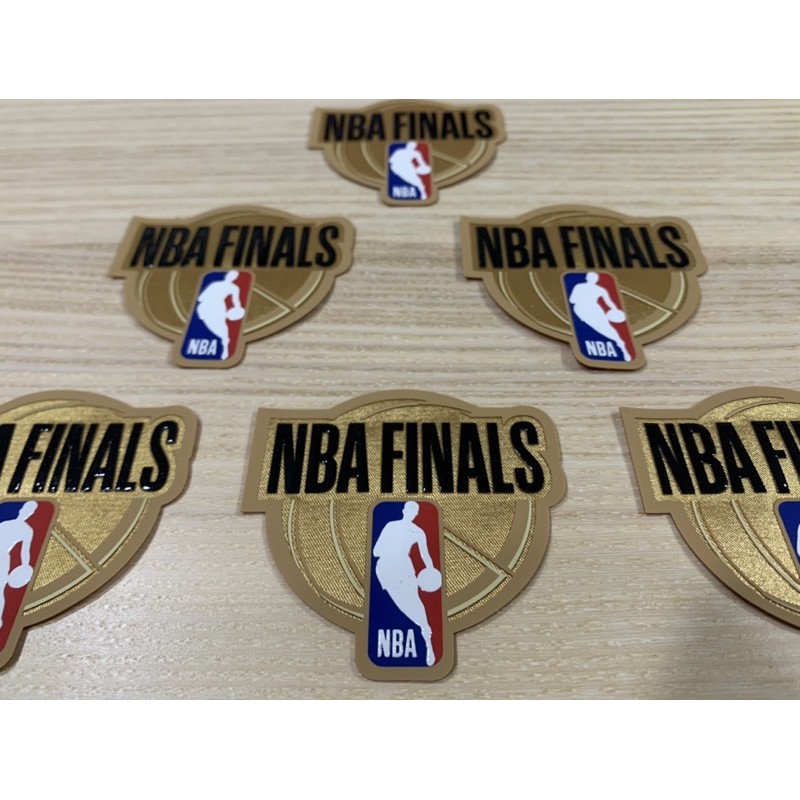 2018-2021 NBA 總冠軍戰 球衣 Patch 冠軍著用款 矽膠材質