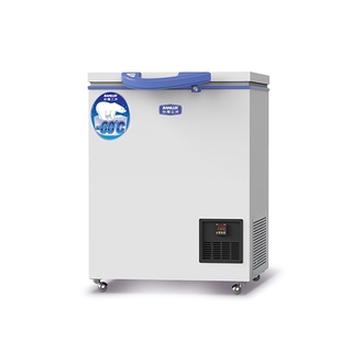 sanlux臺灣三洋100公升上掀臥式超低溫-60°c冷凍櫃tfs-100g