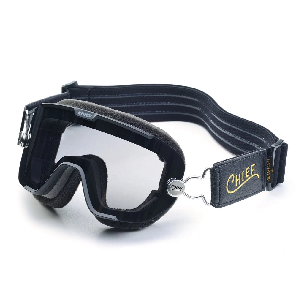 CHIEF 安全帽 AEGIS 艾癸斯 風鏡 黑色 眼鏡溝槽 PC安全塑酯鏡片 抗UV《比帽王》