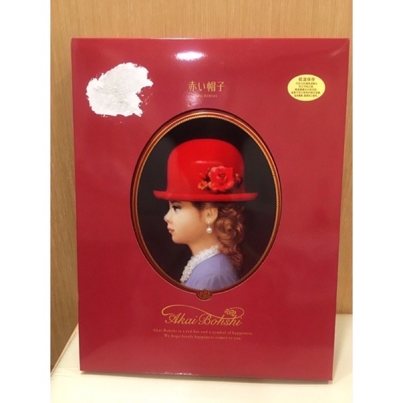（現貨）高帽子 紅帽/曲奇餅12種類禮盒389.4克左上