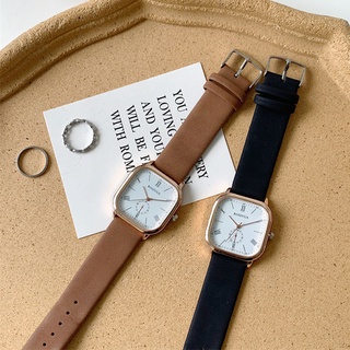 手錶 (現貨 🍒福利品) 刻度 方框 錶帶 女錶 男錶 情侶對錶 手錶 皮帶 考試手錶 腕錶女生 腕錶流行 情侶對錶