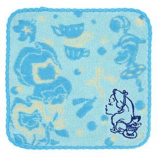 【雲購】現貨 日本進口 Disney 迪士尼 愛麗絲 Alice 棉質 毛巾 方巾 手帕 小方巾 23×23cm
