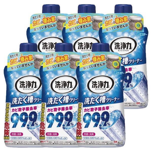 日本雞仔牌 洗衣槽清潔劑550g (6罐組)【麗兒采家】