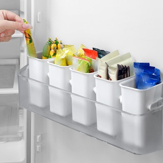 廚房冰箱收納盒食品保鮮盒 / 冰箱側門蔬菜水果香料收納盒食品容器