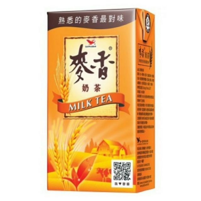 【統一】麥香紅茶 / 麥香奶茶 / 麥香綠茶 300ml  24入/箱