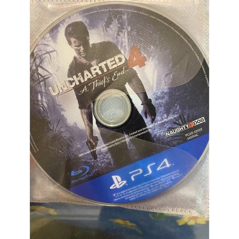 PS4 二手遊戲 秘境探險 4 盜賊末路 UNCHARTED 4 中英合版 秘境 探險 4