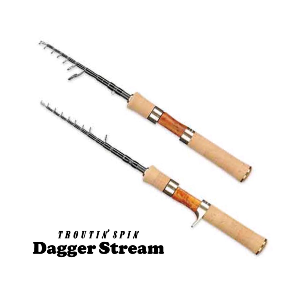 SMITH Troutin Spin Dagger Stream 振出鱒魚竿 振出路亞竿 振出微拋竿【大鯨魚釣具研究社】