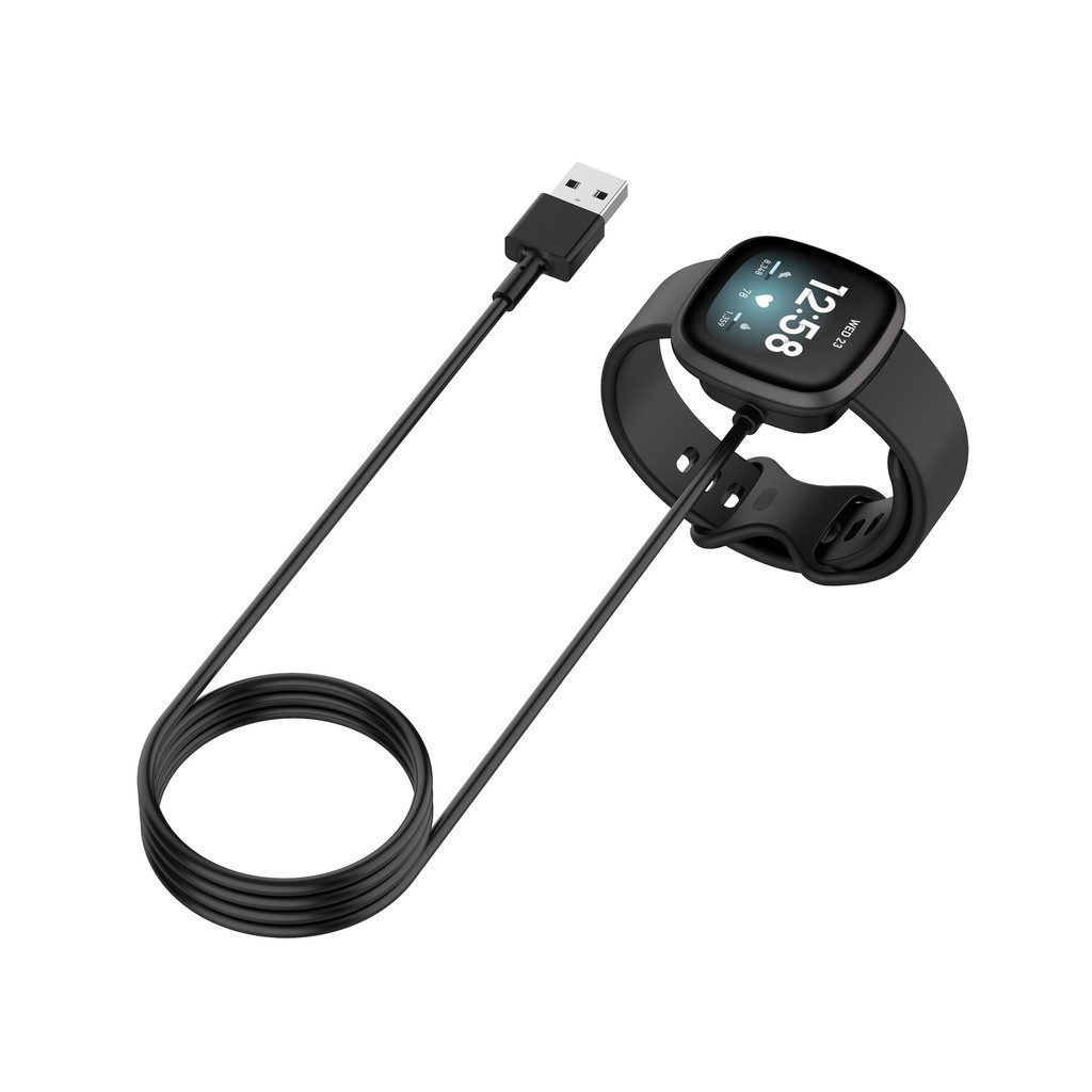 Fitbit Versa 3 USB 充電器 充電綫 Fitbit Sense  磁吸充電綫