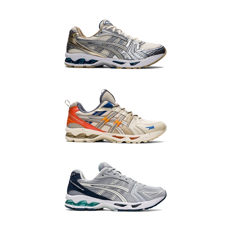 《Rexlnd.》零碼福利 Asics Gel-Kayano 14 RE 銀藍 橙 卡其