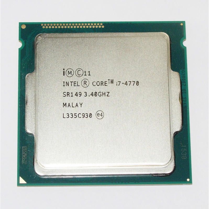 Intel® Core™ i7-4770處理器CPU 8M 快取記憶體3.90 GHz多核心 零件 中古 二手